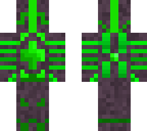 shadow green netherite armor