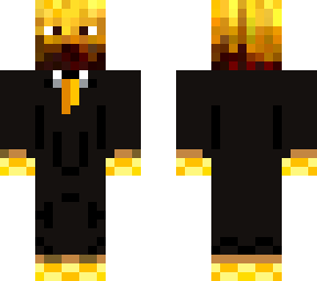 blaze in a suit