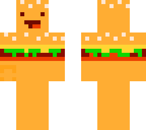 Cheeseburger Minecraft Skin