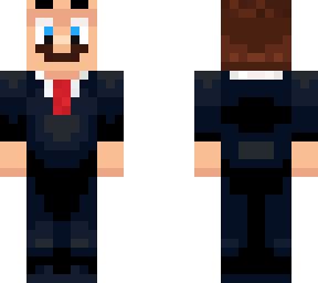 mario in a suit