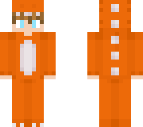 orange dino onesie