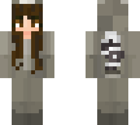 racoon onesie girl