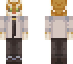 tiger in a suit