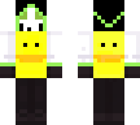 w suit with duck