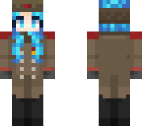 blue haired communist