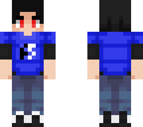 boy in blue top