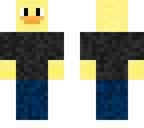 duck with causal clothes (not really)