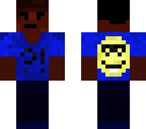 my first ever minecraft skin