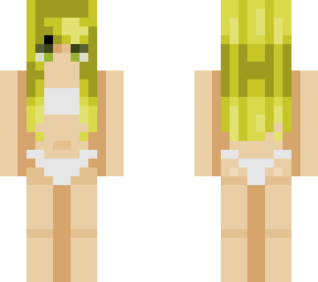 white bikini!