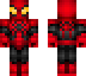 black&red spiderman