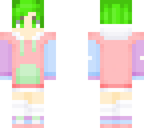 ketsume colorfull hoodie