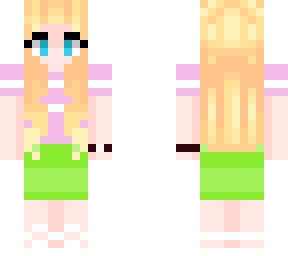 my lil' sis's skin (i made it for her)