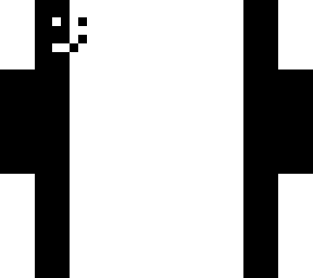white/black man