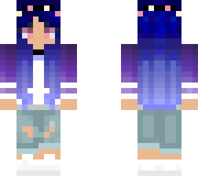 ~ galaxy girl ~  ~blue hair~