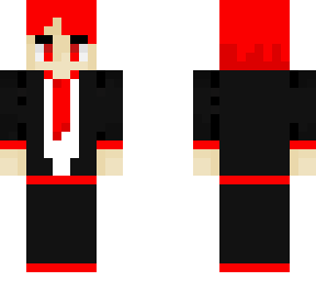 black&red man