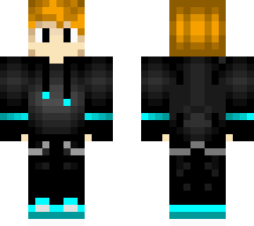 bleu gaming boy with blond hear