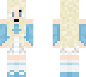 regular skin (blue)