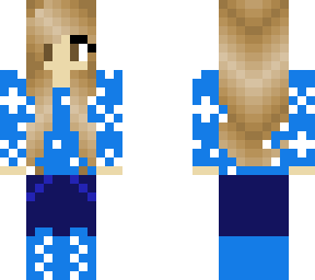 blue snowflake