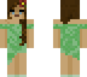 crying tan girl w/ vined dress