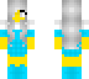 female - aqua team - bedwars