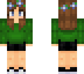 green hoodie