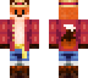 luffy as fox