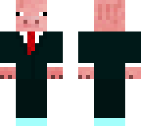 pig in a suit