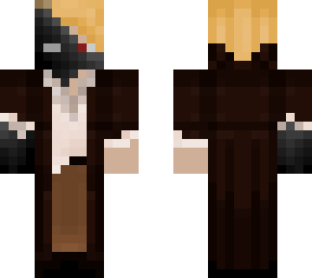 blonde trench coat male (withered)