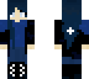 blue girl