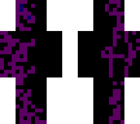 a  broken scary dark person