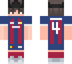 Barcelona kit | Minecraft Skin