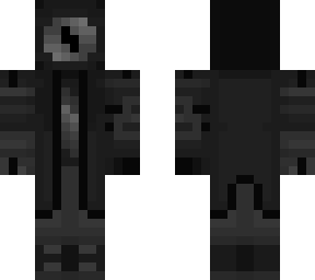 black and white eye