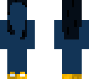 black hair base with shoes