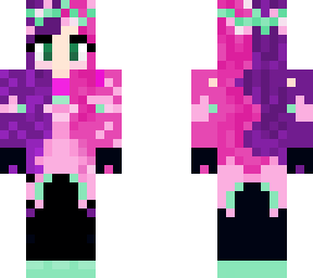 floral cute girl