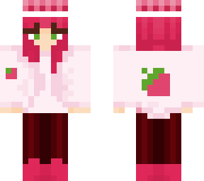 frutilla con traje