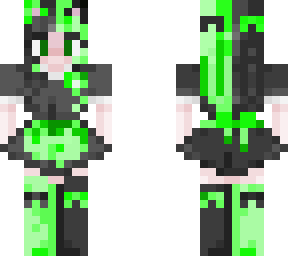 green cat maid