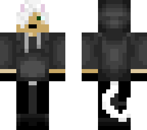 lukuro with cat ears + tail
