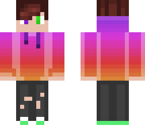 purple, pink, red, orange gradient color skin (by ritz)