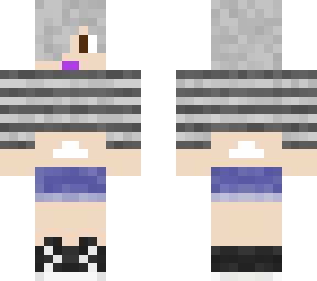 sacralized/ navelized male ghost (striped sweater)
