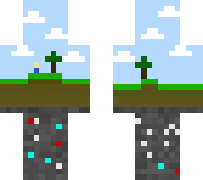 tiny minecraft world