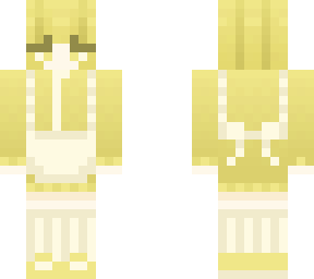 tracksuit maid (yellow)