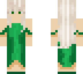 cute girl w/ green dress (hair from @galaxiialt !!!)