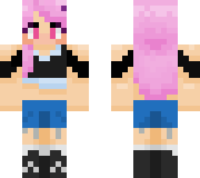 emo pink elf