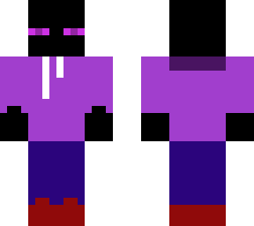 enderman in hoodie