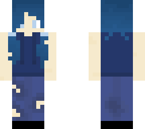 exercise girl (blue version)