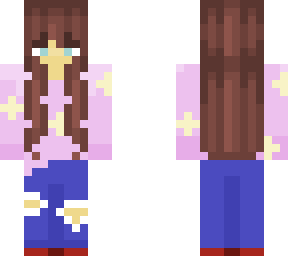 flower shirt girl