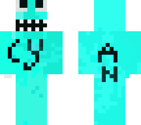 rainbow friend cyan