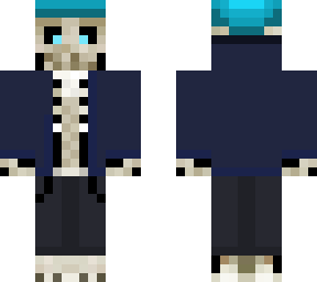 skeleton with that fire beanie