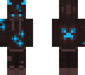 blue and black