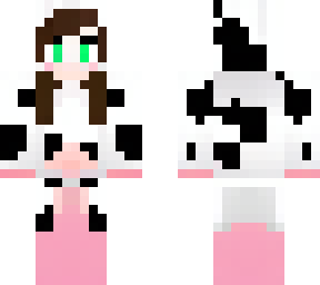 cow onesie girl